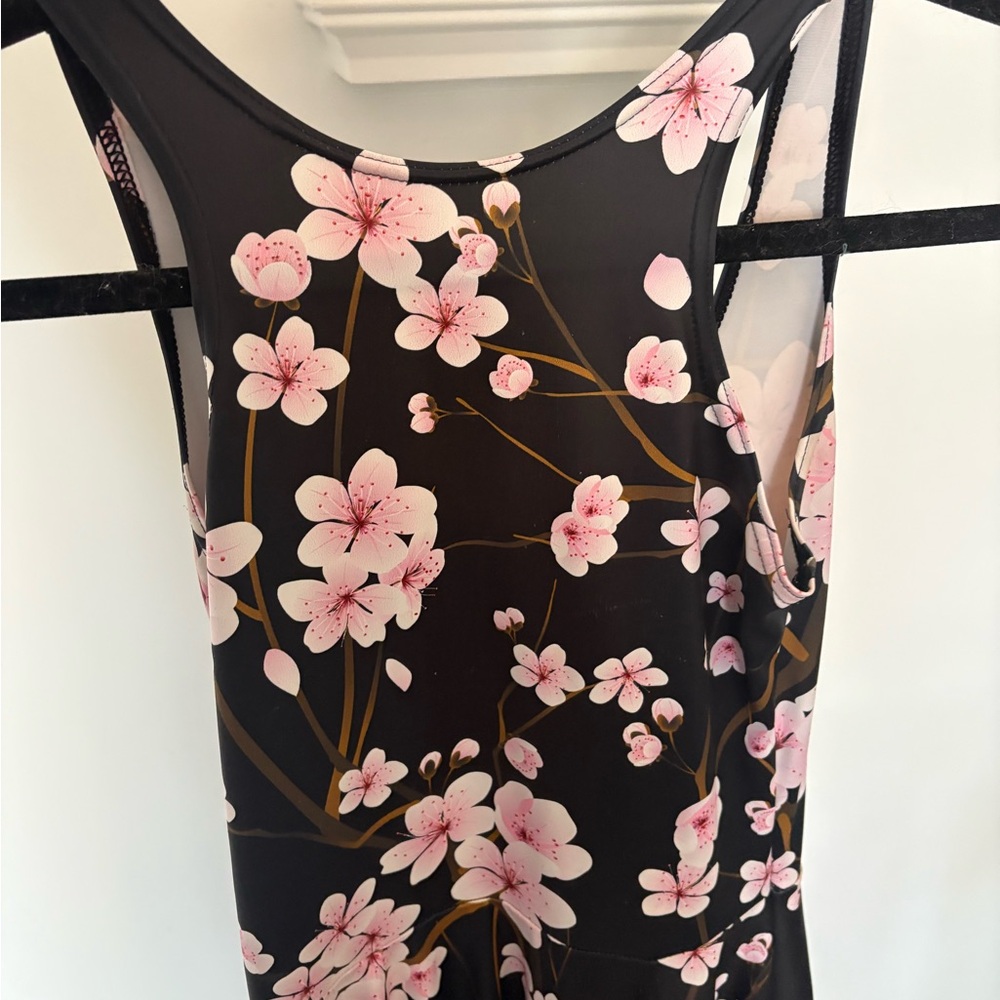 Cherry Blosson Blackmilk Skater dress reversible - Picture 2 of 4
